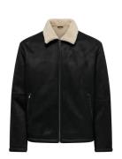 ONLY & SONS Onsroyce Shearling Jacket Otw Svart