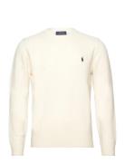 Polo Ralph Lauren Wool-Cashmere Crewneck Sweater Kräm