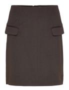 ICHI Ihkate Jacquard Sk5 Brun