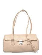 Mango City Shoulder Bag With Flap Beige