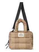 Mads Nørgaard Light Ripstop Boxy Aop Bag Beige