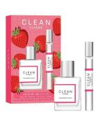 CLEAN Gift Set Classic Strawberry Fields Edp Duo Nude