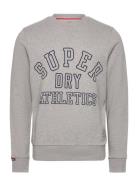 Superdry Athletic Printed Sweatshirt Grå