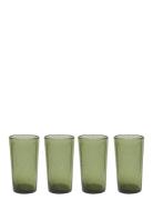 OYOY Living Design Kuki Highball Glass - Pack Of 4 Grön
