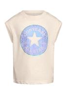 Converse Kt-S/S Knit Top Beige