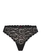 HUGO Thong Leo Lace Svart