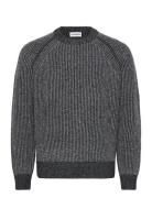 J. Lindeberg Fred Knitted Crew Neck Grå