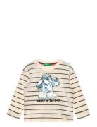 United Colors Of Benetton T-Shirt L/S Kräm