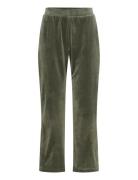 Hunkemöller Pant Straight Leg Velours Khaki Green