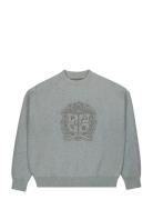 Prohibited Emblem Knit Sweater Grå