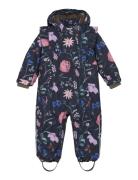 En Fant Baby Snowsuit W. Frills Multi/patterned