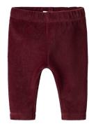 Name It Nbfroxy Vel Legging Burgundy