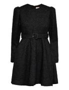 By Ti Mo Bouclé Belt Dress Svart