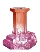 Kosta Boda Rocky Baroque Ljusstake 175Mm Rosa
