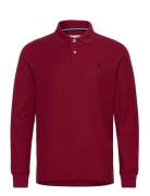 U.S. Polo Assn. Brett Ls Polo Burgundy