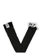 Mini Rodini Polka Dot Lace Edge 1-Pack Leggings Svart