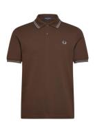Fred Perry Twin Tipped Fp Shirt Brun