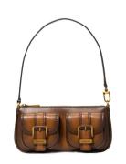 Michael Kors Sm Conv Pouchette Brun