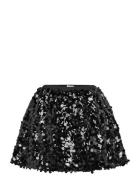 Mango Sequin Skirt Svart