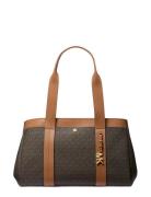 Michael Kors Lg Ew Tote Brun