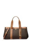 Michael Kors Sm Ew Satchel Brun