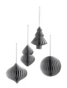 Broste Copenhagen Christmas Mix Ornaments Grå