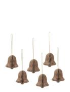 Broste Copenhagen Chime Bell Ornaments Beige