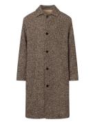 Rue De Tokyo Cassa Tweed Wool Blend Brun