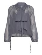 Dante6 Dante6-Sonia Bohemian Blouse Grå