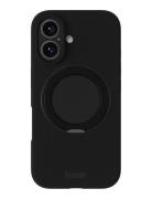 Holdit Silic Stand Case Iph 16 Svart