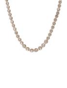 Mango Crystal Necklace Guld