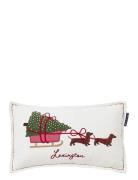 Lexington Home Dog Sleigh Organic Cotton Velvet 50X30 Pillow Vit