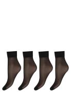 Decoy Decoy Silklook Ankle 4-Pack Svart