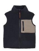 En Fant Waistcoat Teddy Svart