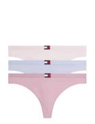 Tommy Hilfiger 3 Pack Thong Rosa