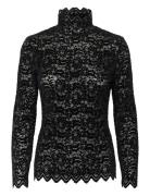 Soaked In Luxury Slsable Mockneck Tee Svart