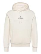 Polo Ralph Lauren Logo Double-Knit Hoodie Kräm
