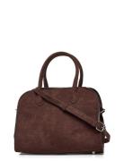 Noella Memphis Bag Real Suede Brun