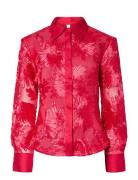 YAS Yasfloree Ls Shirt - D2D Röd