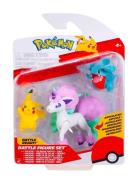 Pokemon Pokemon Battle Figure 3 Pk Pikachu/Gible/Ponyta Gul