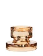 Broste Copenhagen Petra Candle Holder Beige