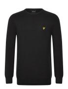 Lyle & Scott Engineered Rib Crew Neck Svart