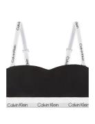 Calvin Klein Lightly Lined Bandeau Svart