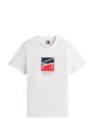 Tommy Jeans Tjm Reg Rwb Dna Tee Vit