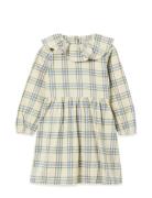 Garbo&Friends Flannel Long Sleeve Dress Kräm