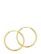 Sistie Hoop Basic - Creoles Gold-Plated Guld