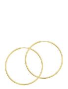 Sistie Hoop Basic - Creoles Gold-Plated Guld