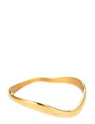 Sistie Wavy - Bracelet Gold-Plated Guld