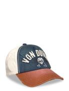 Von Dutch Embroidery Baseball Cap White/Blue/Brown Von Dutch Vit