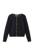 Mango Cardigan With Cuff Opening Svart